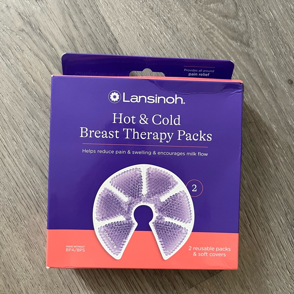 Lansinoh Breast Therapy Packs with Soft Covers - Picture 2 of 2